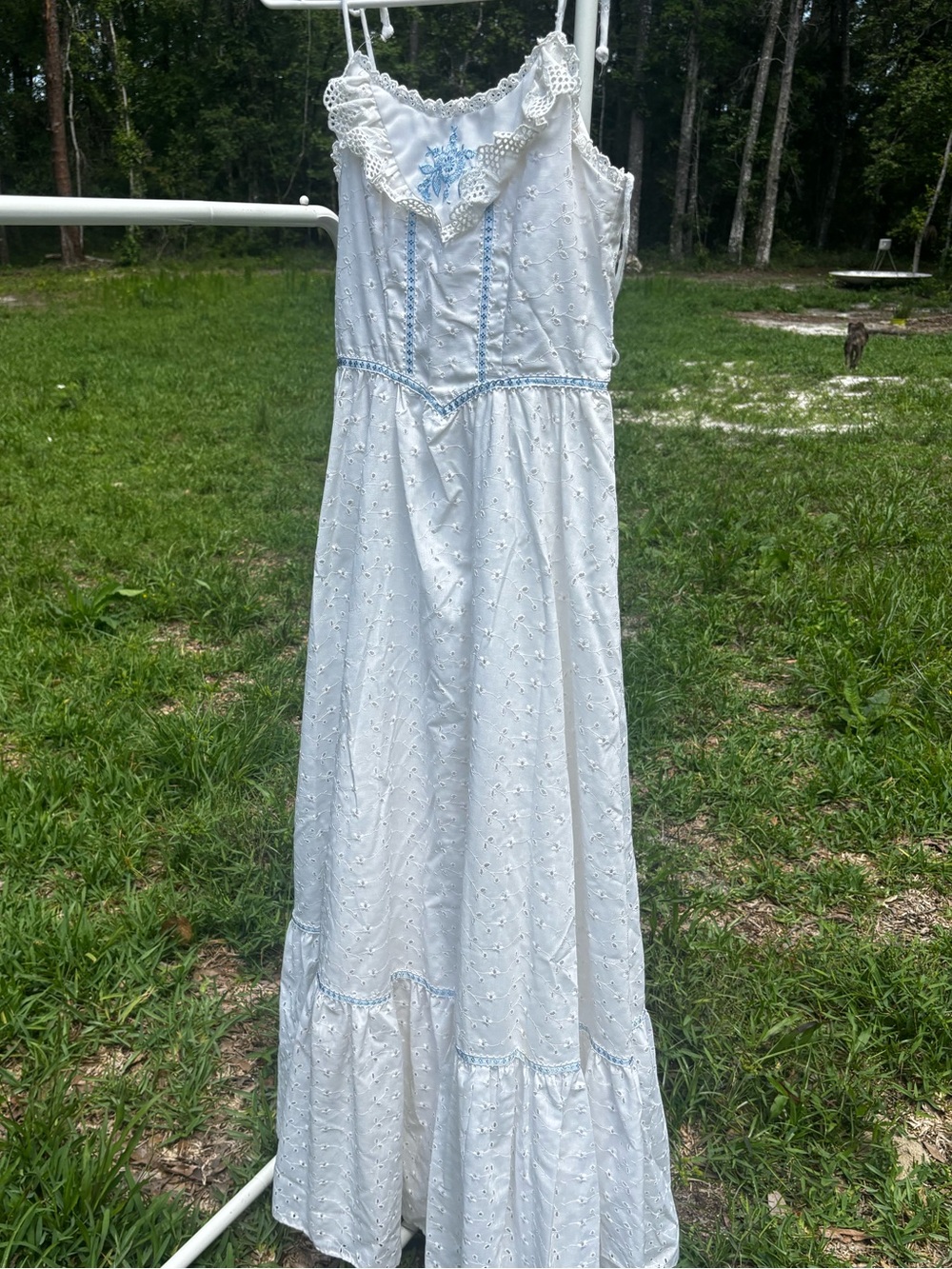 Vintage 1970’s Candi Jones California maxi dress